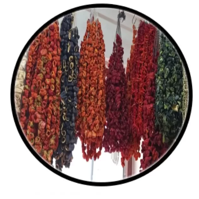 Kurutulmuş Sebze Çeşitleri Dolmalık